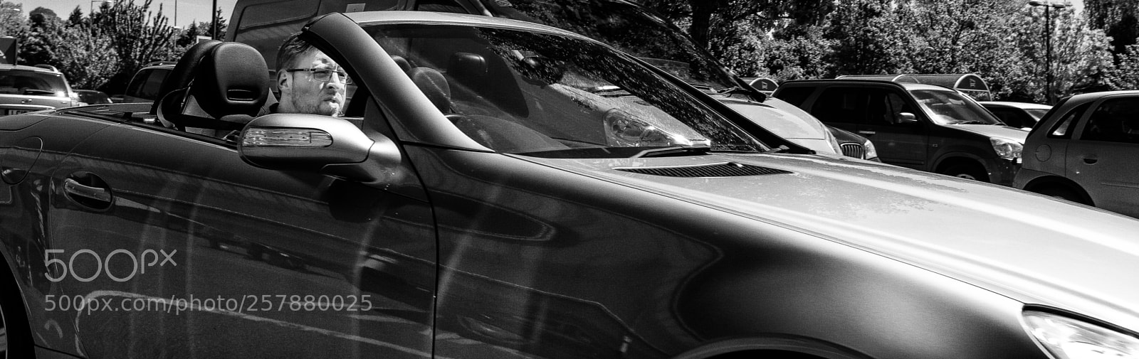 Fujifilm X100F sample photo. The merc driver photography