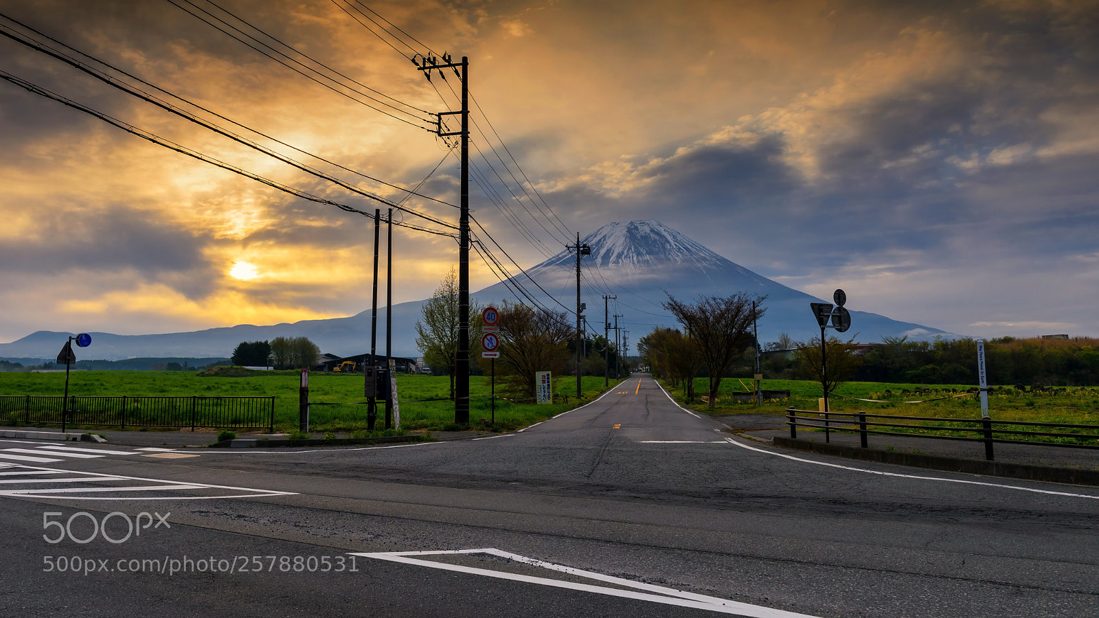 Nikon D810 sample photo. Route to fujisan at photography