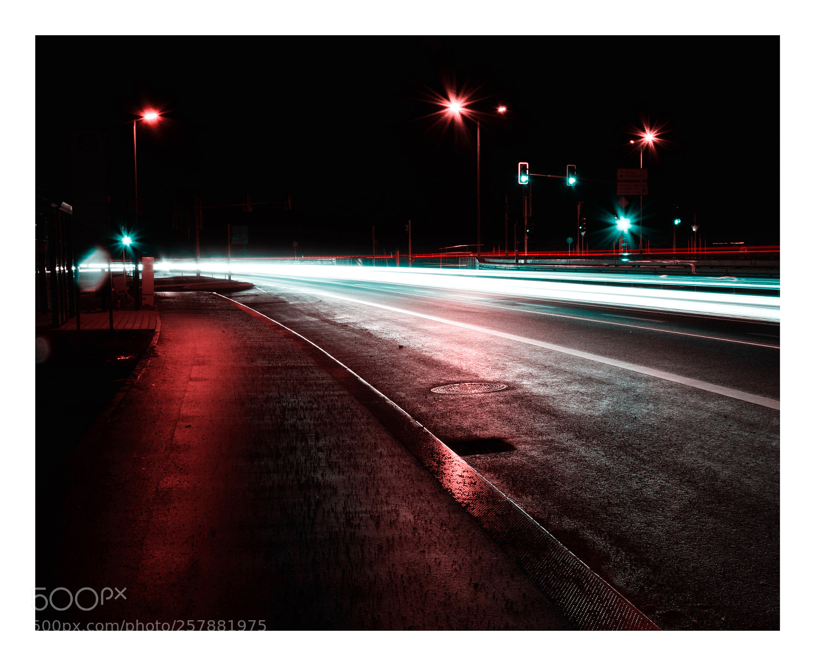 Nikon D3300 sample photo. Light trails. photography