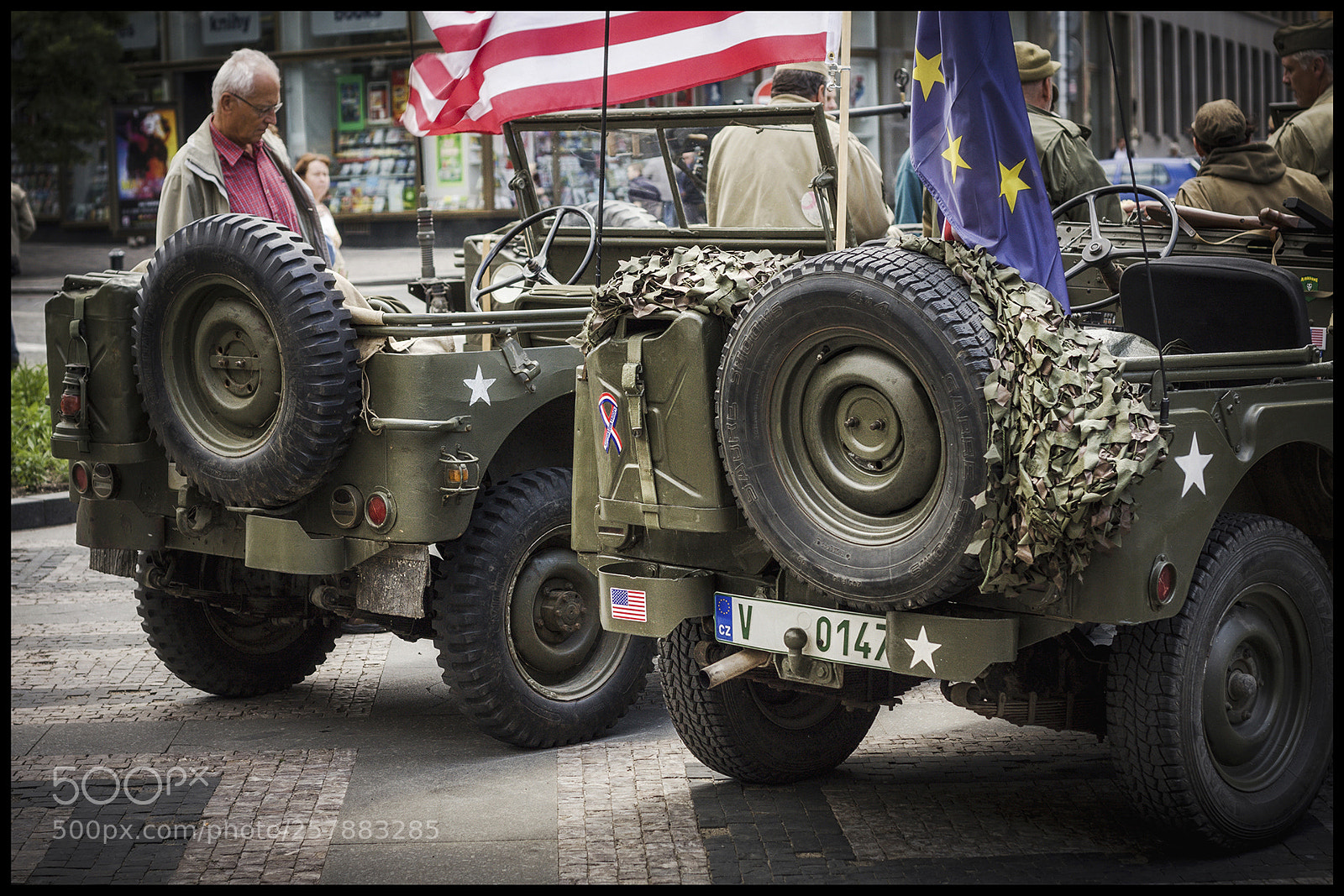 Canon EOS 40D sample photo. Old jeeps photography