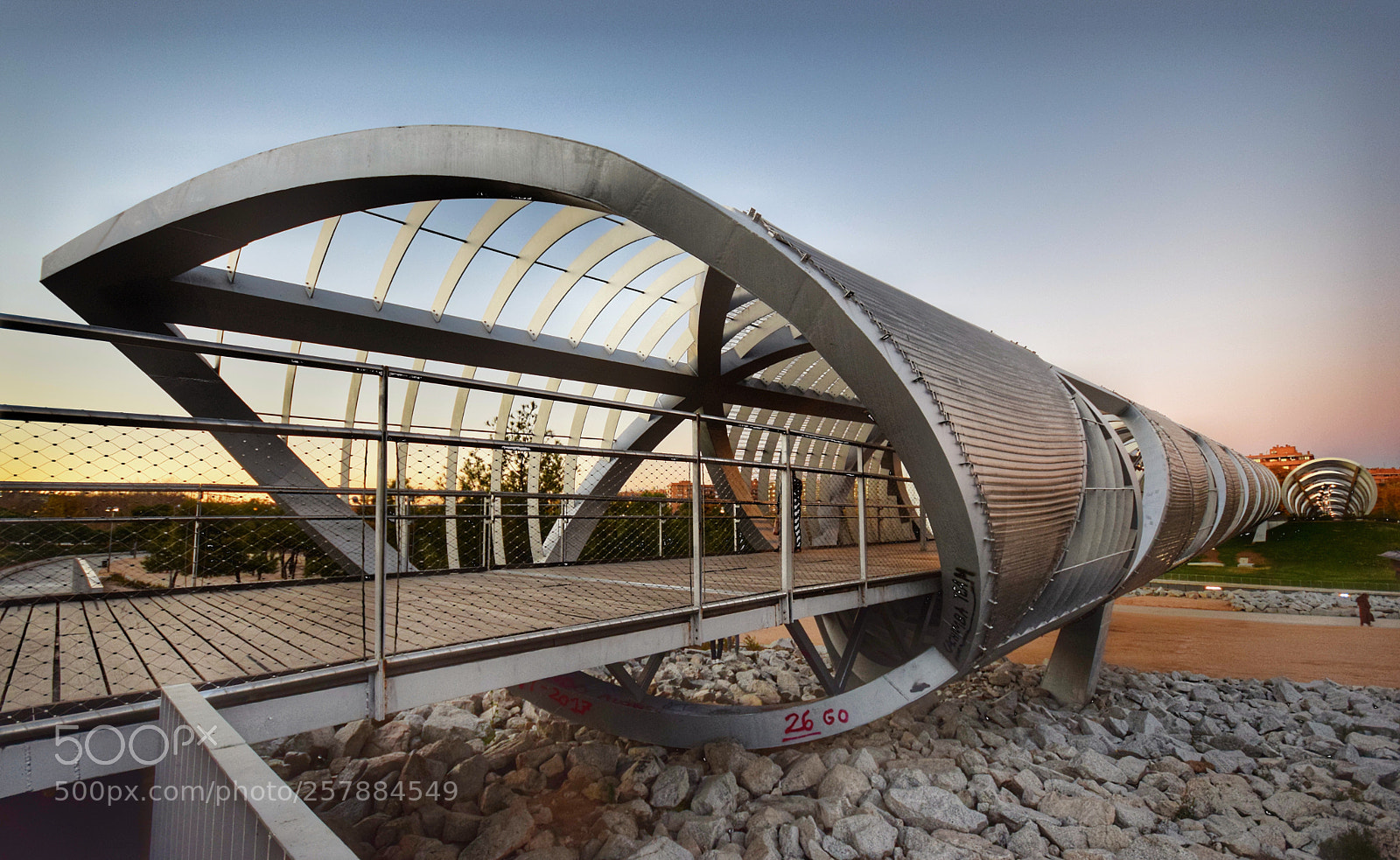 Nikon D5300 sample photo. Puente perrault (madrid) photography