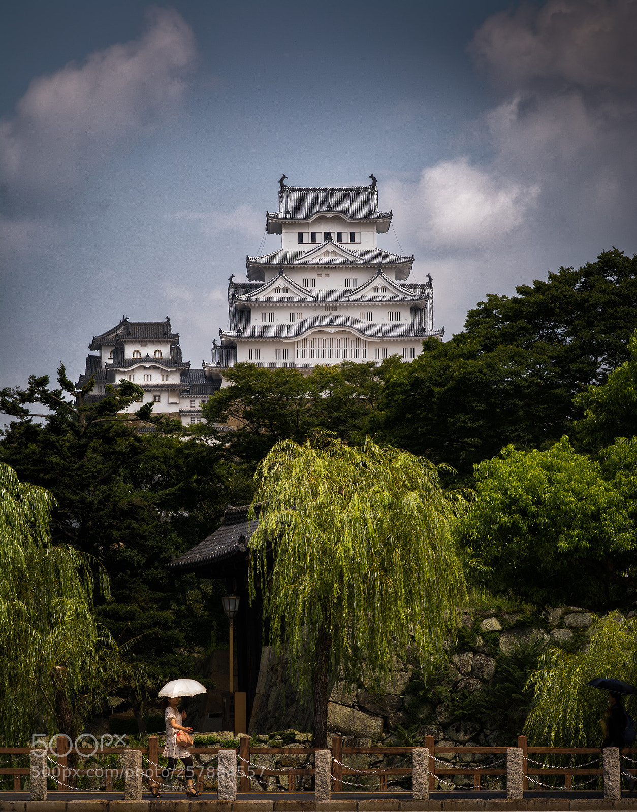 Nikon D7100 sample photo. Himeji castle photography