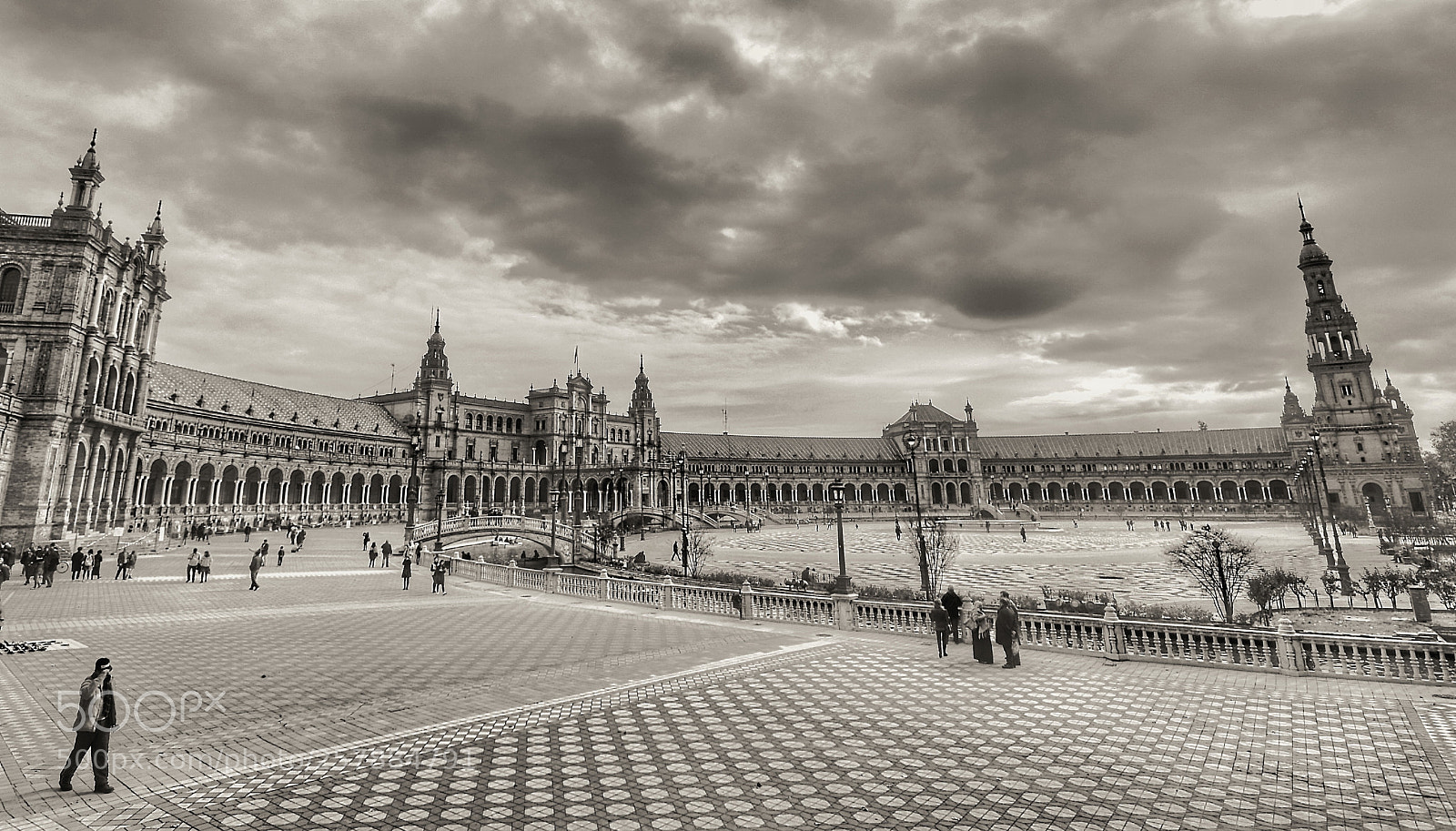 Nikon D3200 sample photo. Plaza españa (sevilla) photography