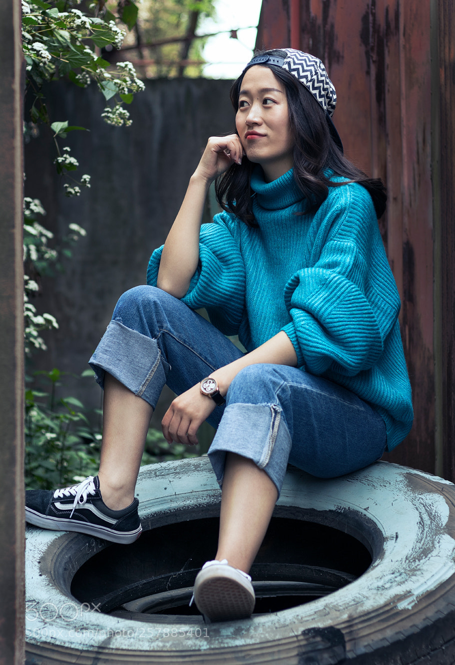 Canon EOS 80D sample photo. Cool girl photography