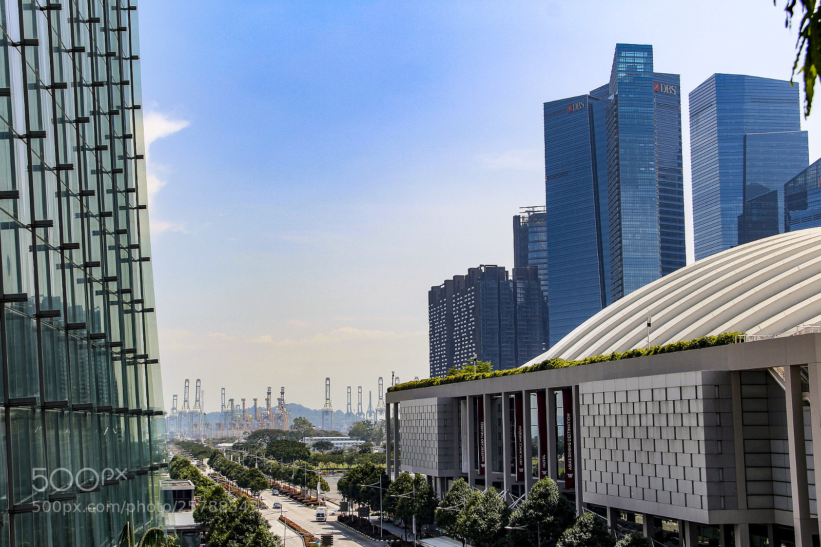 Canon EOS 600D (Rebel EOS T3i / EOS Kiss X5) sample photo. Singapore view from finance photography