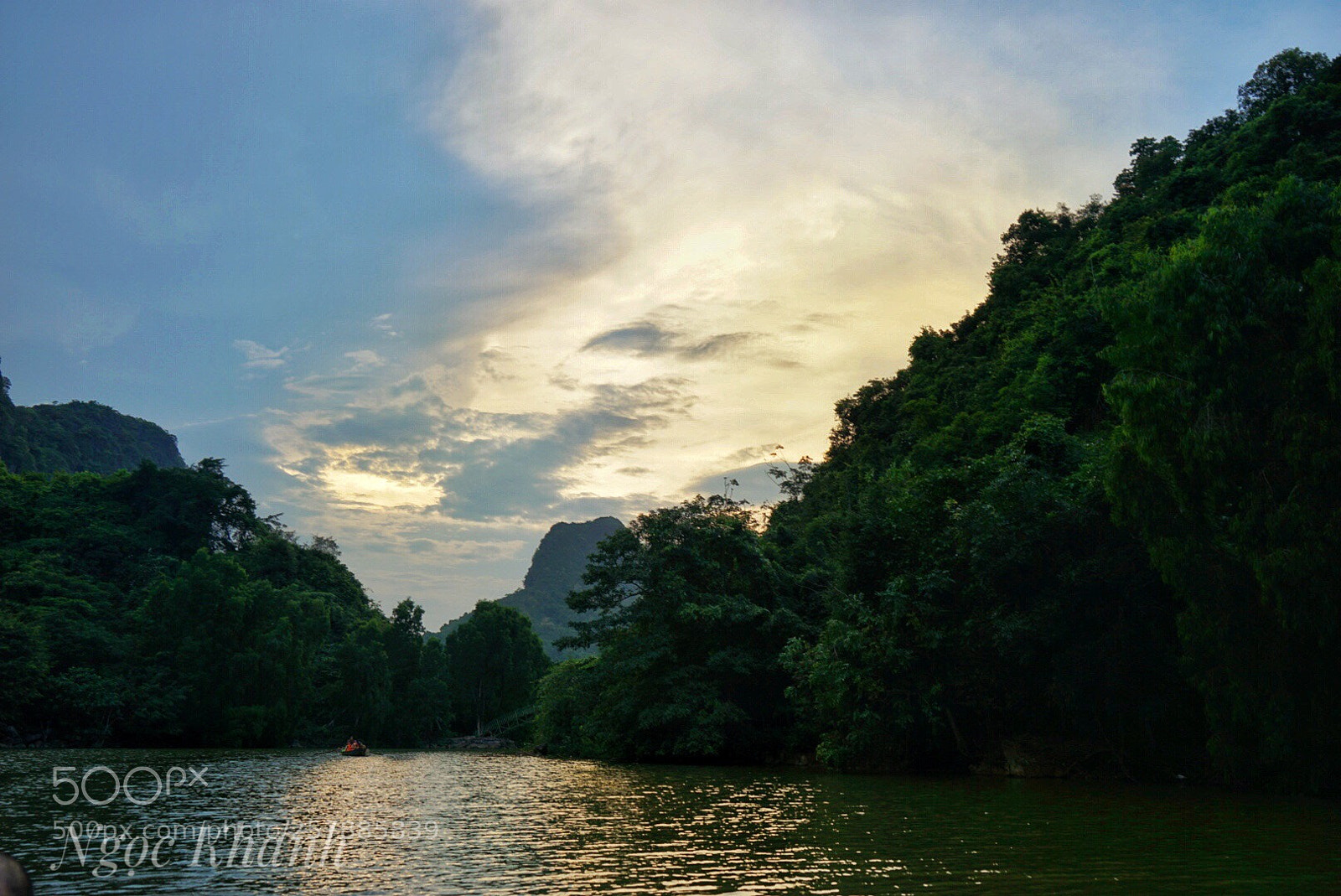Sony a7 II sample photo. Thung nham sunset 13/5/2018 photography