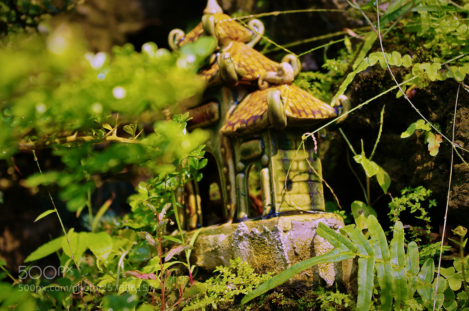 Pentax K-50 sample photo. Mini temple photography