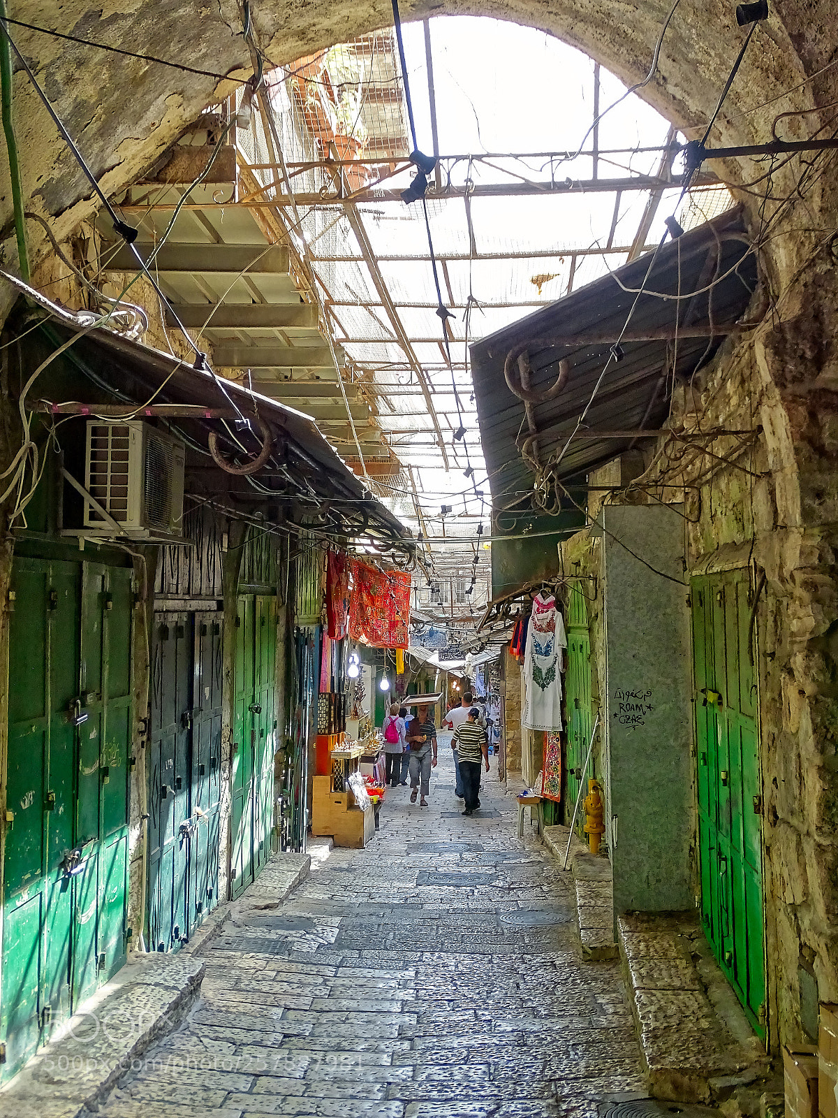 Sony Cyber-shot DSC-HX400V sample photo. Jerusalem's muslim quarter photography