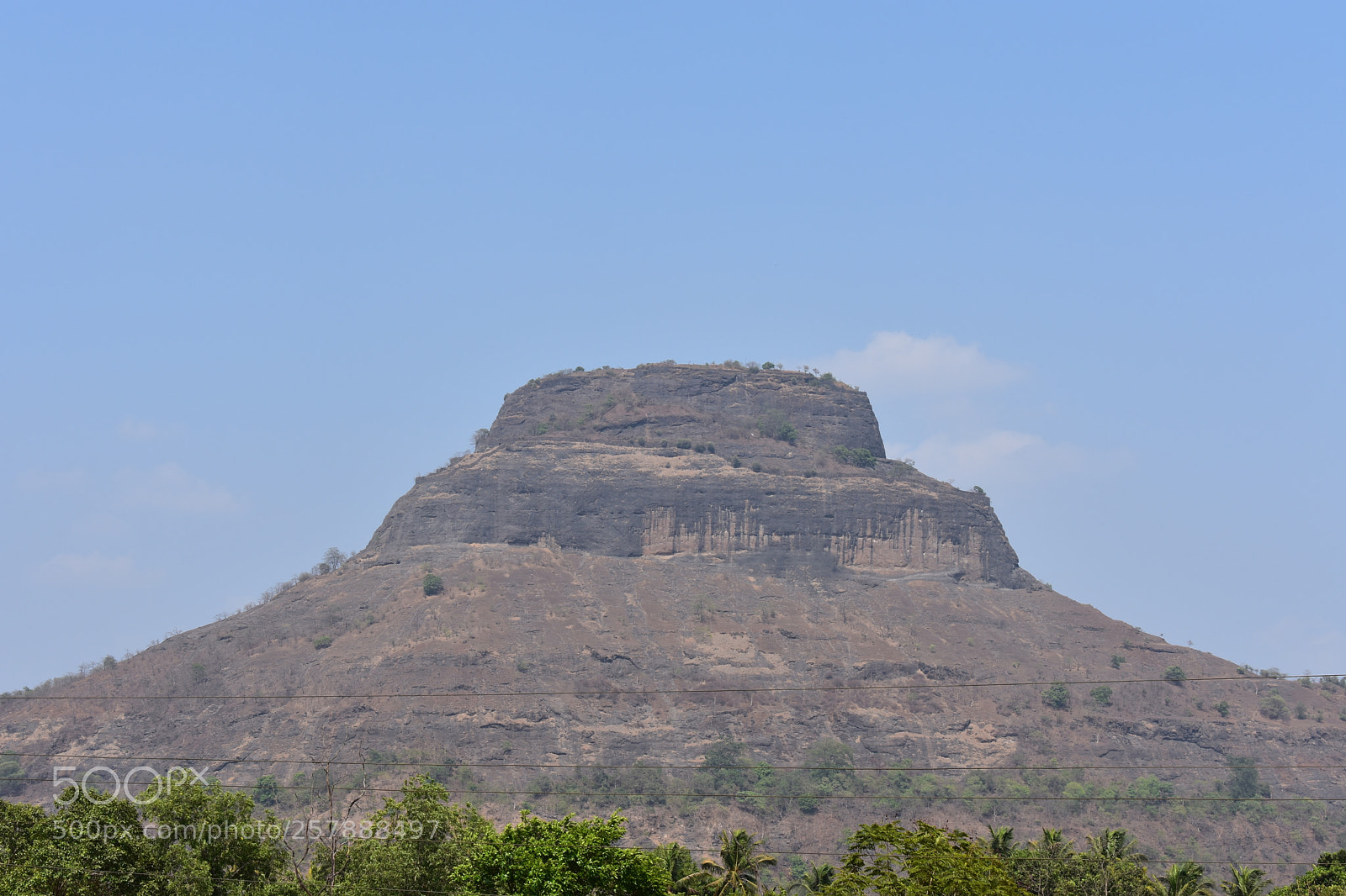 Nikon D3400 sample photo. Mountain in raigad photography