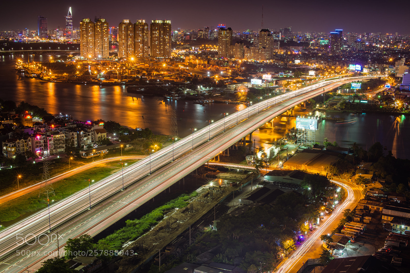 Nikon D800 sample photo. Saigon bridge photography