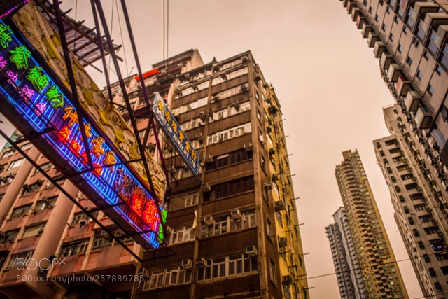 Nikon D5300 sample photo. Skyline of hong kong photography