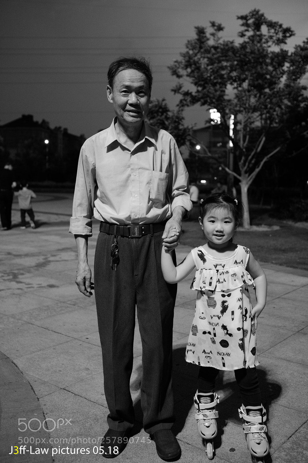 Fujifilm X100F sample photo. Shaye with her grandpa. photography