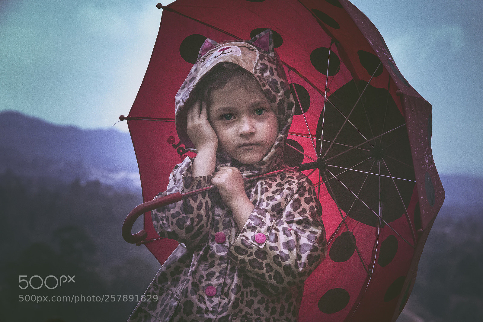 Canon EOS 600D (Rebel EOS T3i / EOS Kiss X5) sample photo. Lucia on a rainy photography