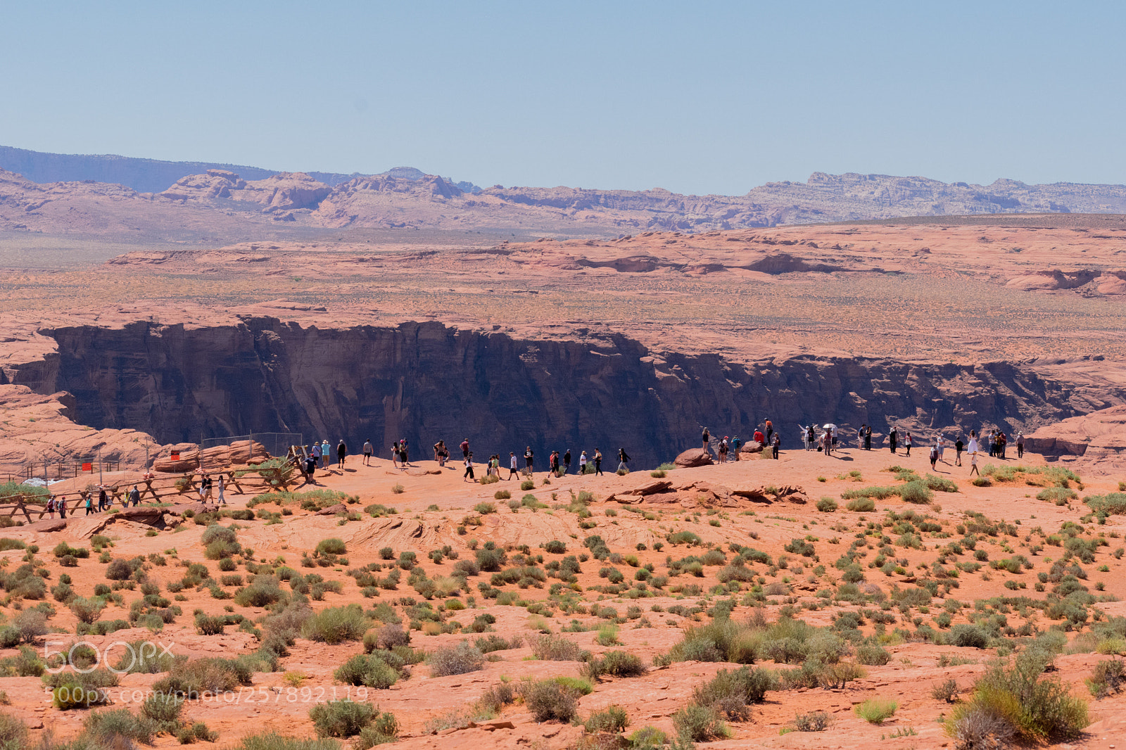 Nikon D5500 sample photo. Horseshoe bend from distance photography