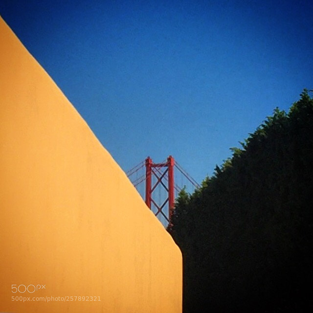 Apple iPhone 6 sample photo. The lisbon bridge  photography