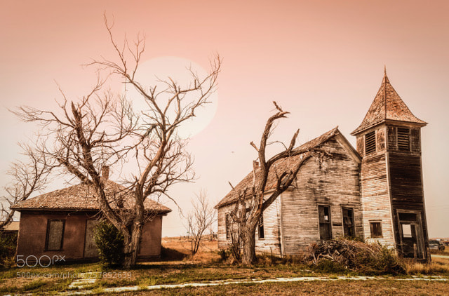 Nikon D500 sample photo. Ghost town w sun photography