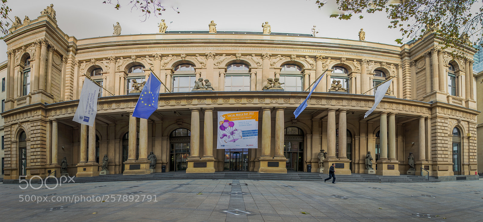 Nikon D610 sample photo. Deutsche b rse frankfurt photography