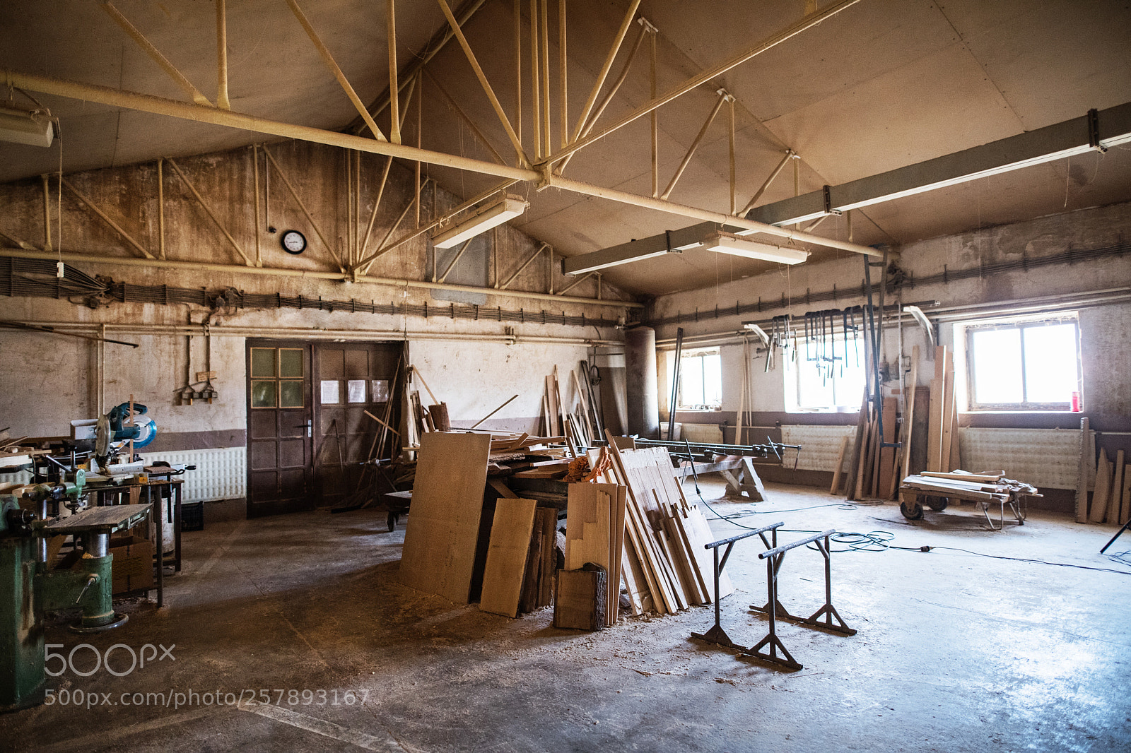 Nikon D5 sample photo. An interior of carpentry photography
