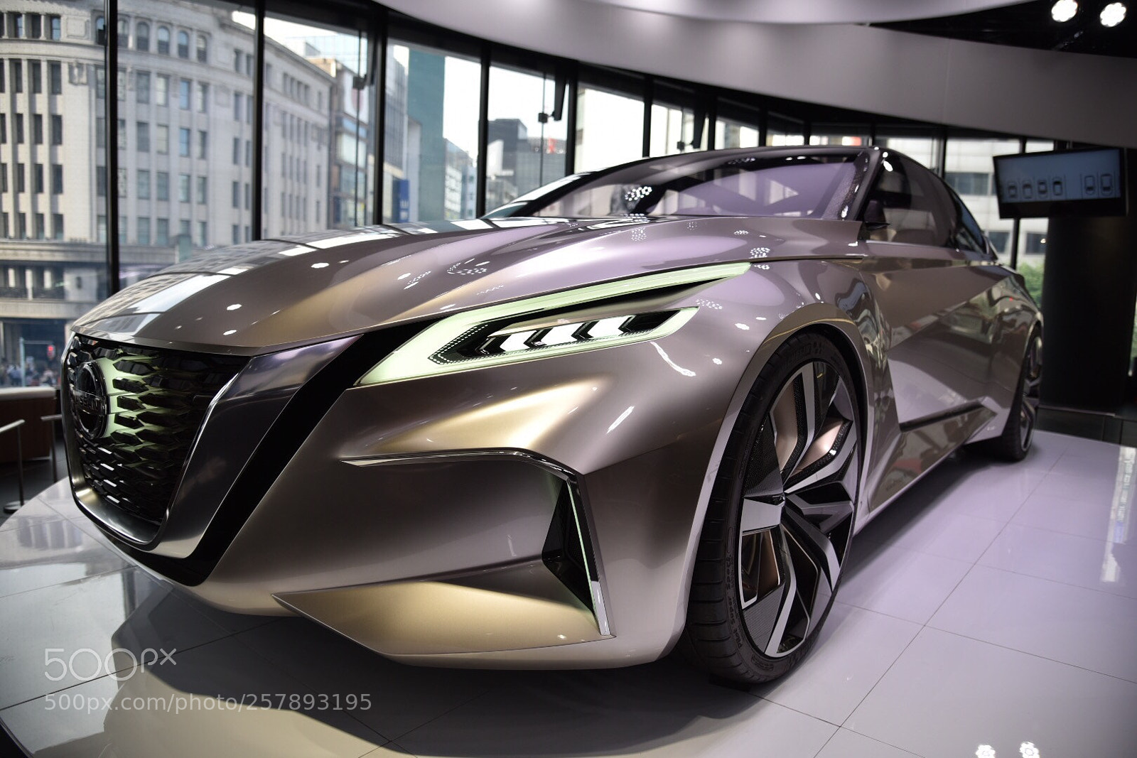 Nikon D750 sample photo. Nissan concept car photography