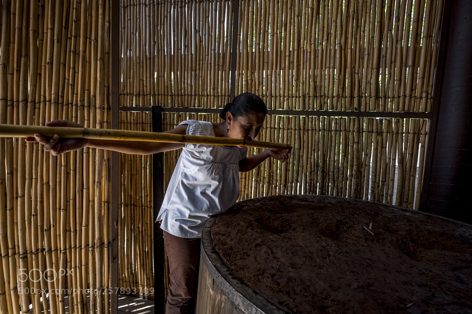 Fujifilm X-T2 sample photo. Production of mezcal in photography