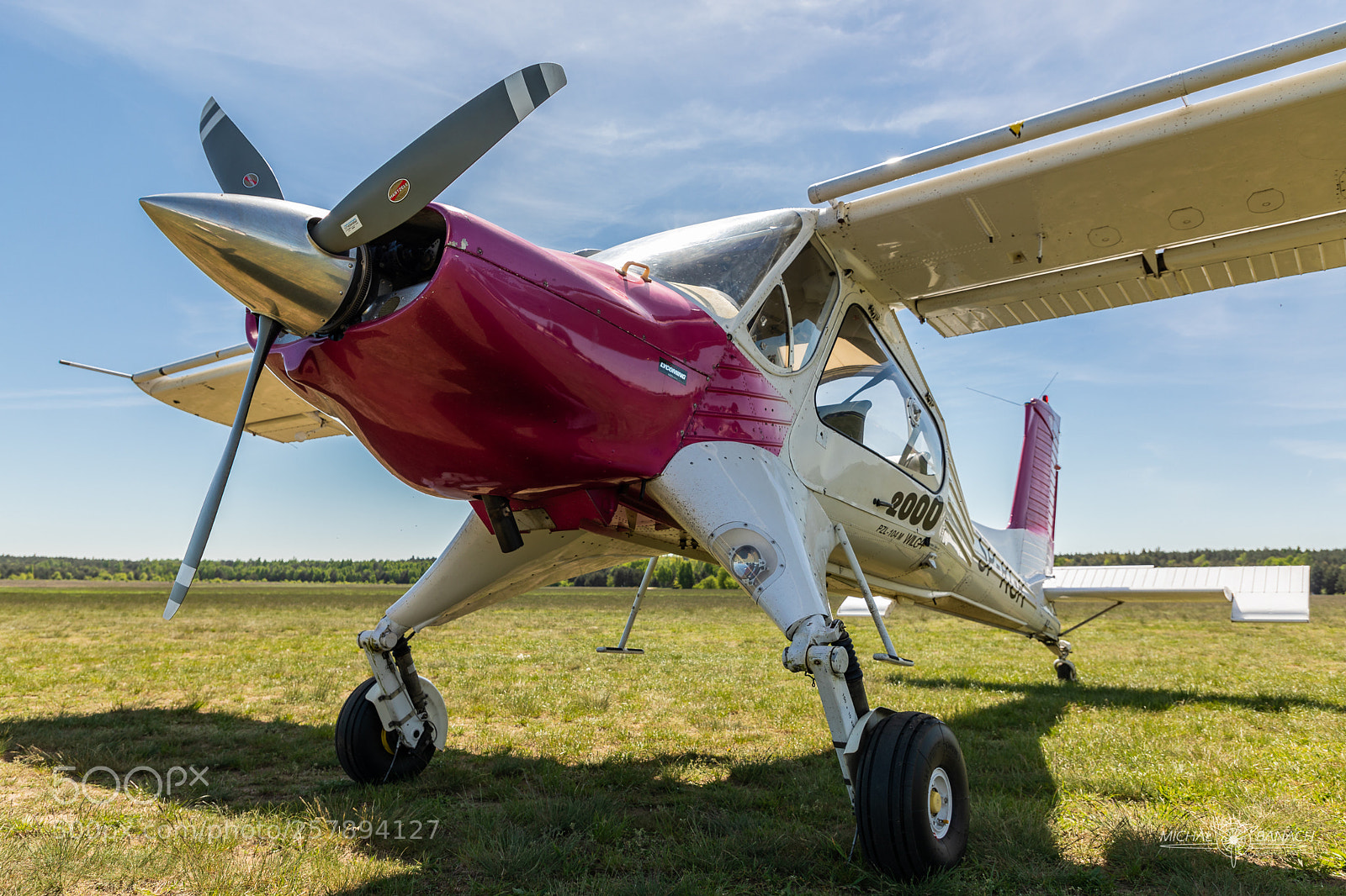 Canon EOS 5D Mark IV sample photo. Pzl-104m wilga (sp-rgr) photography