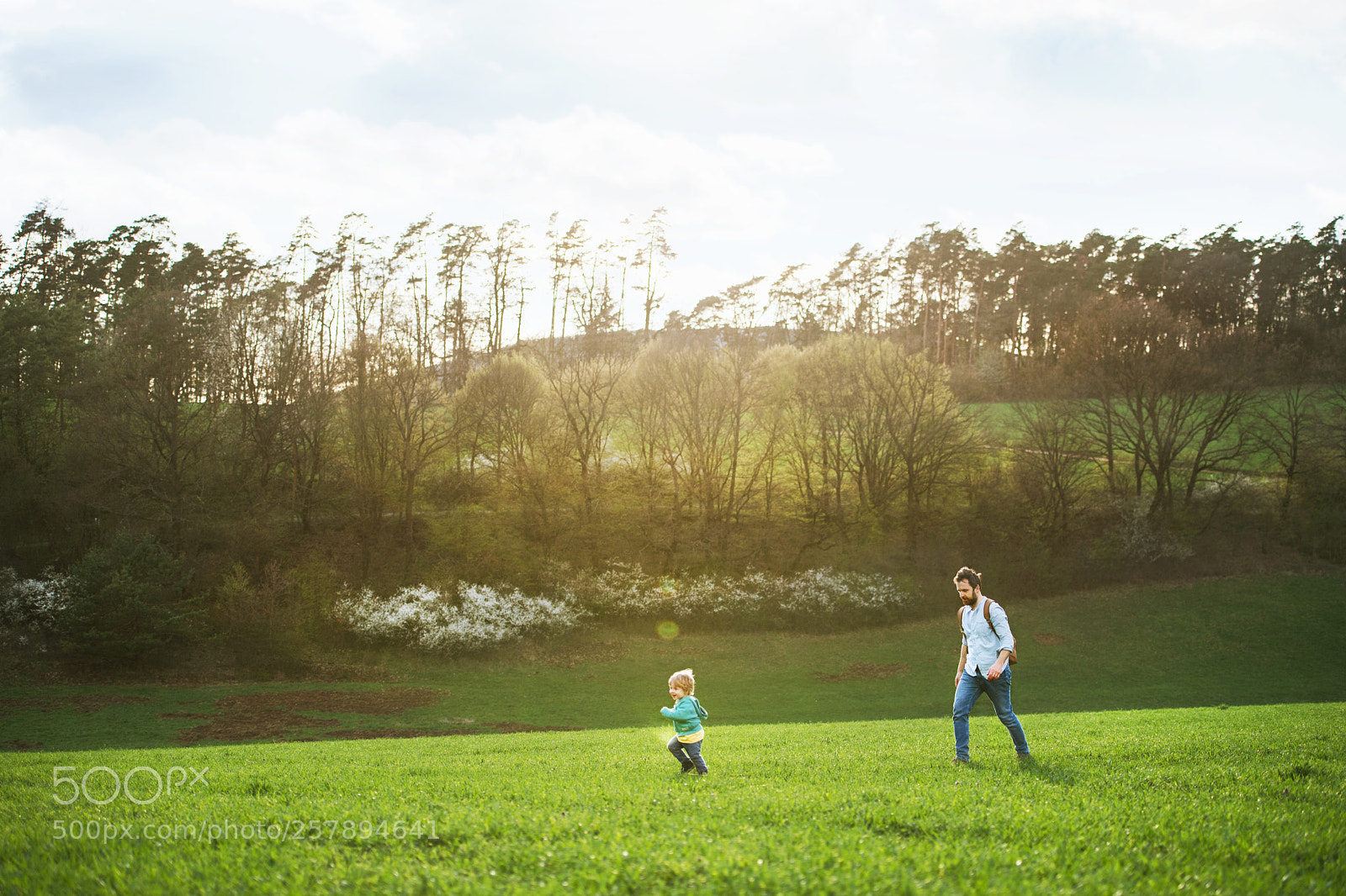 Nikon D5 sample photo. A father with his photography