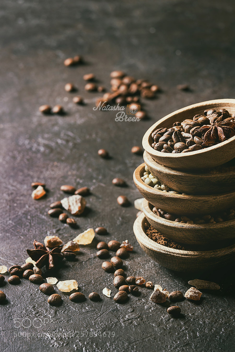 Canon EOS 700D (EOS Rebel T5i / EOS Kiss X7i) sample photo. Variety of coffee beans photography