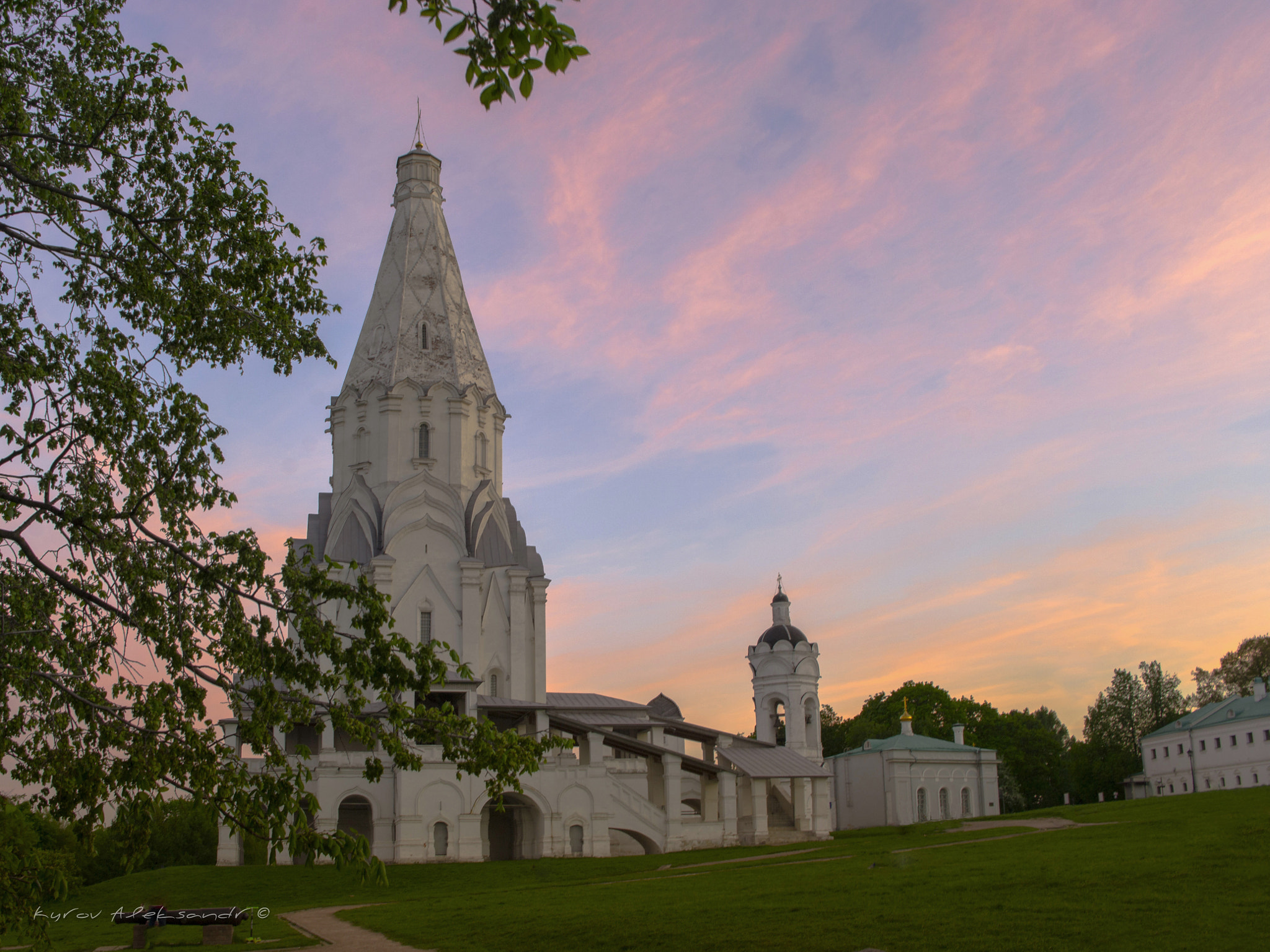 Pentax K20D sample photo. Church of the ascension photography