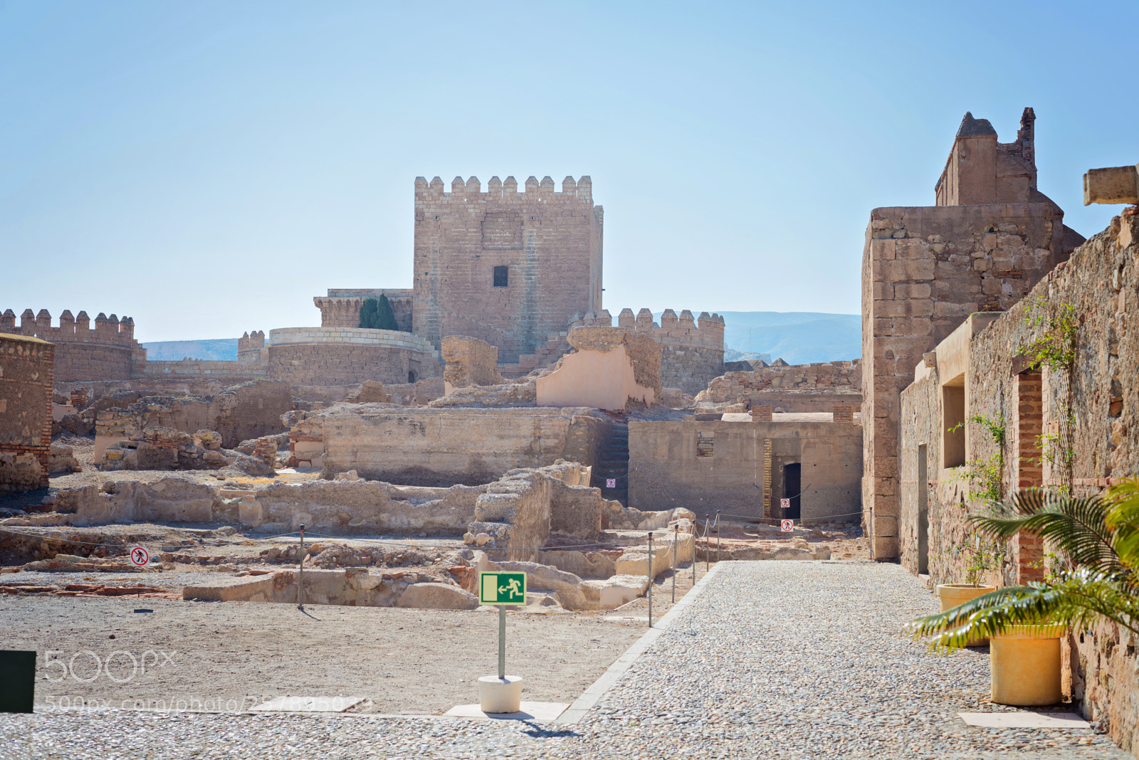 Nikon D600 sample photo. Moorish castle, almeria, andalusia photography