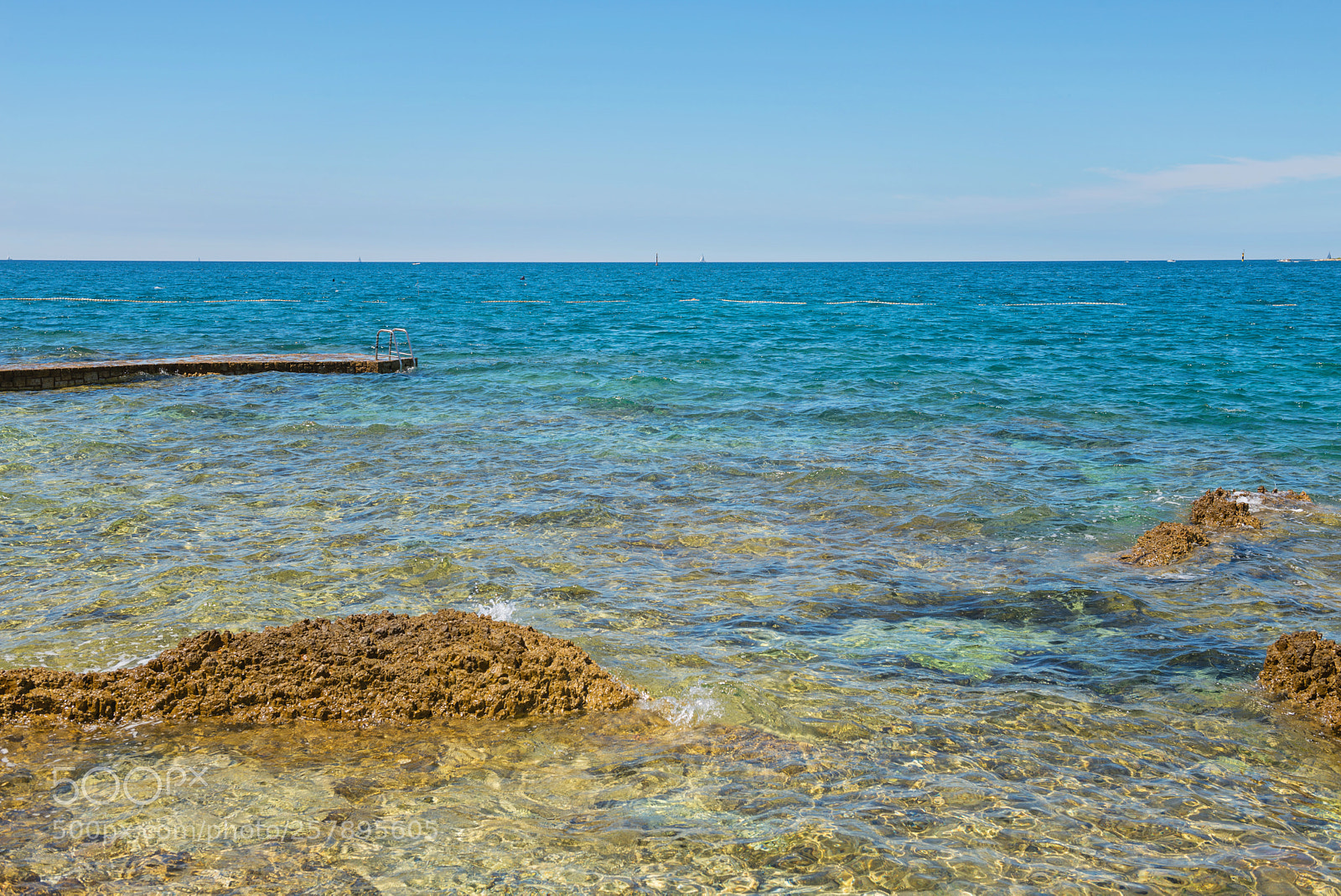 Nikon D610 sample photo. Typical beach in istria photography