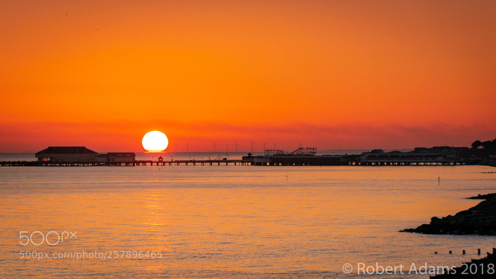 Nikon D3200 sample photo. Sunset behind the pier photography