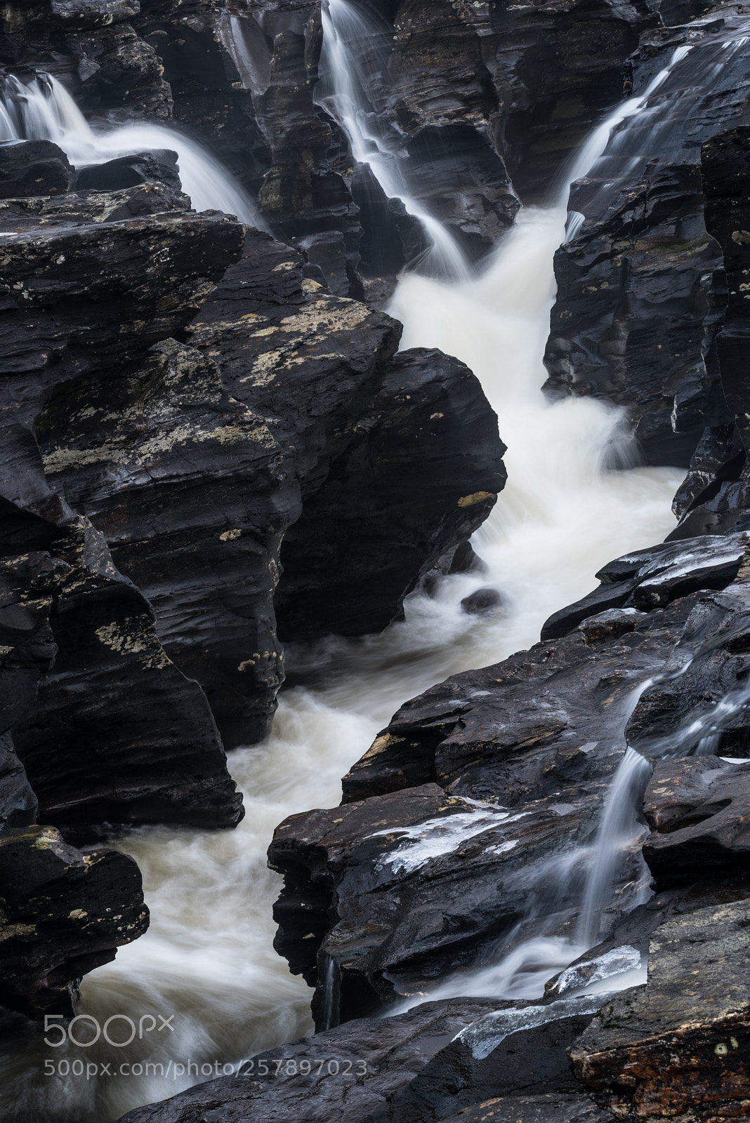 Nikon D810 sample photo. Glen orchy falls #5 photography