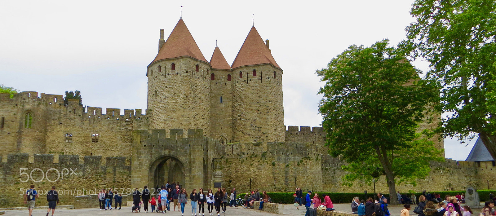 Canon PowerShot SX260 HS sample photo. Carcassonne. photography