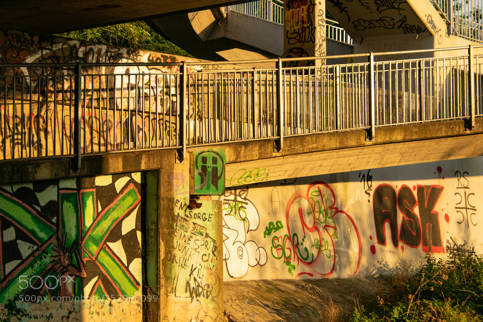 Nikon D5300 sample photo. Streetart. im sonnenuntergang photography