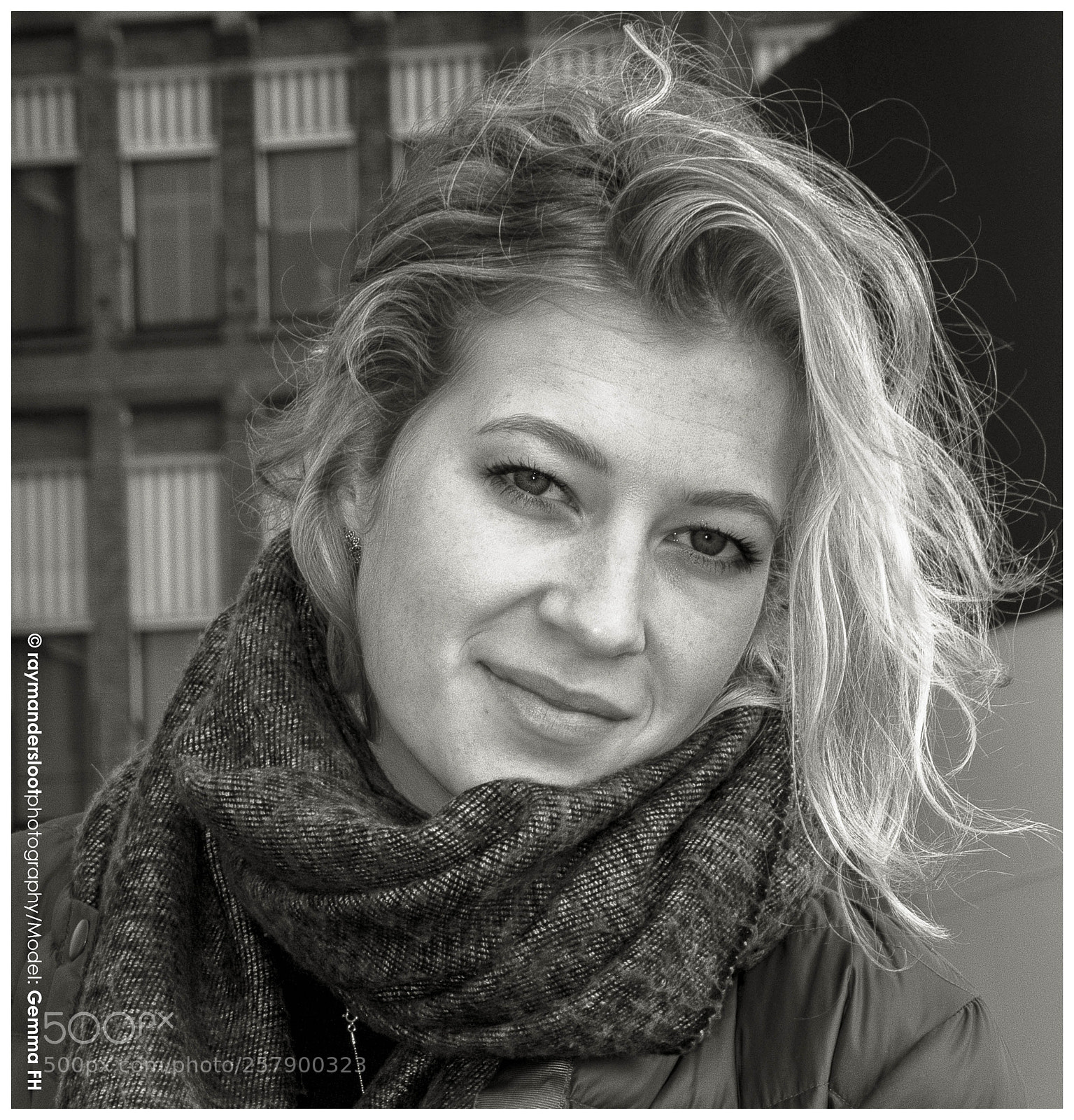 Nikon D5300 sample photo. Portrait in black and photography