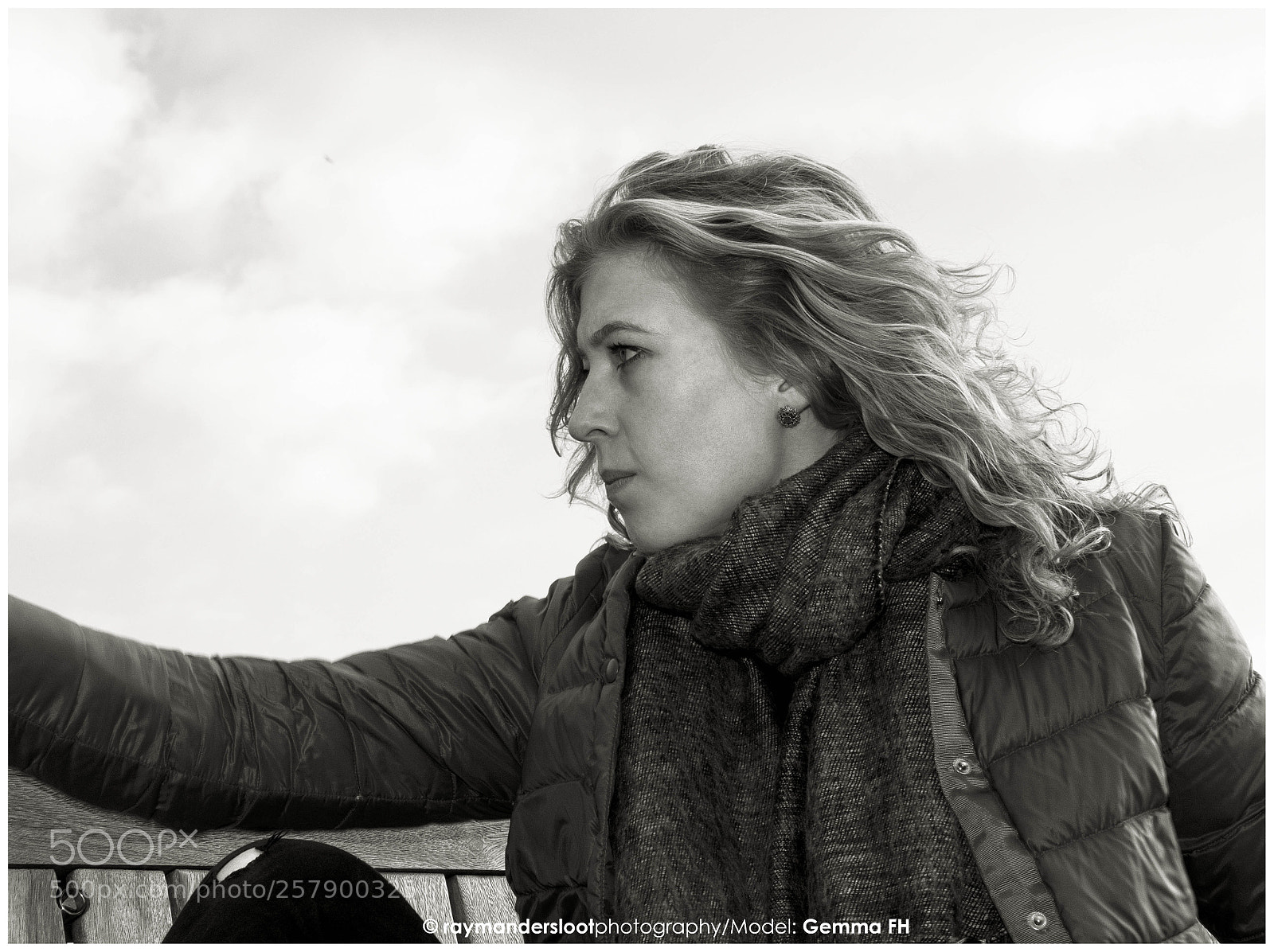 Nikon D5300 sample photo. Portrait in black and photography