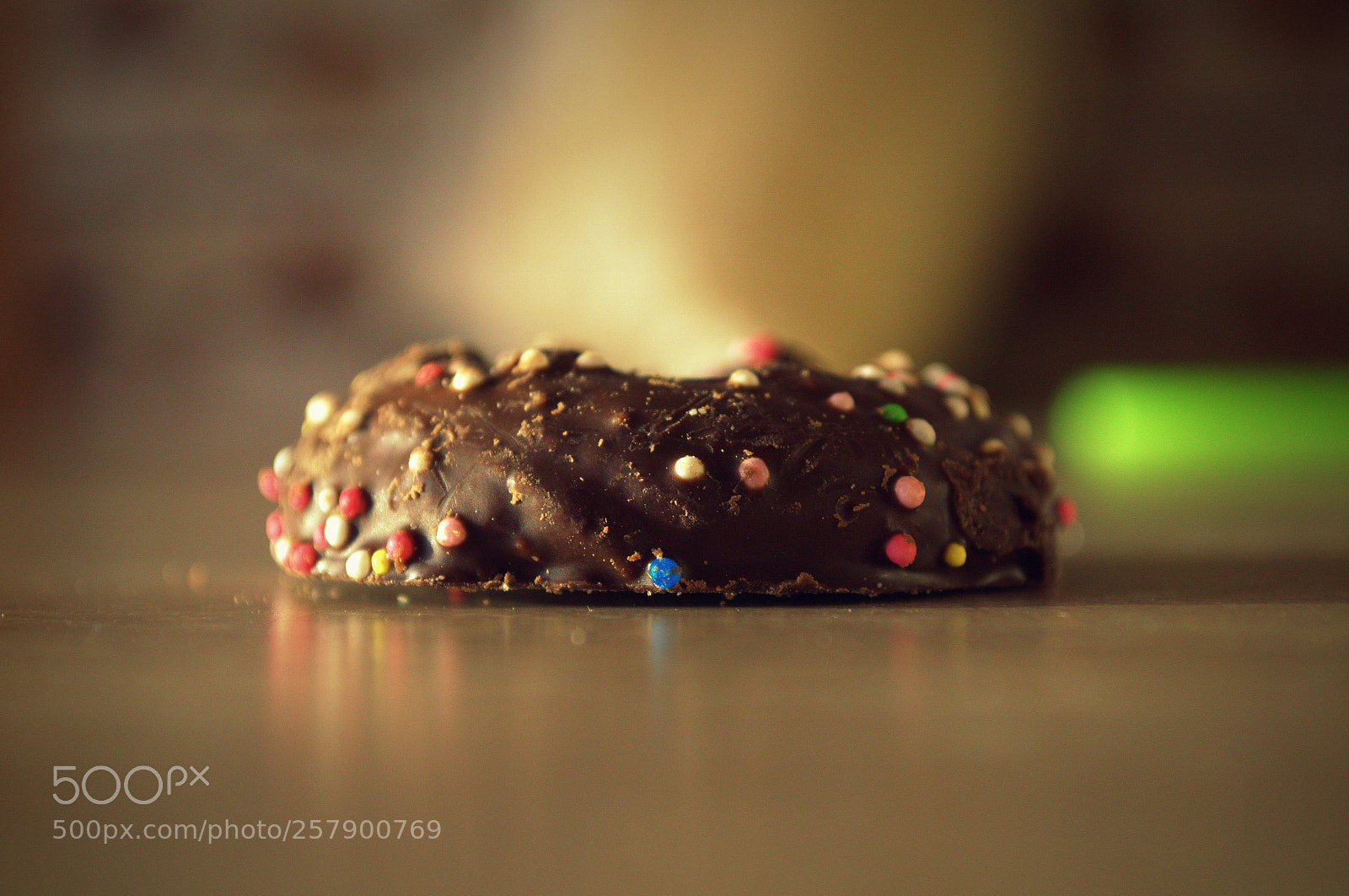 Nikon D3100 sample photo. Delicious brown chocolate cookie photography