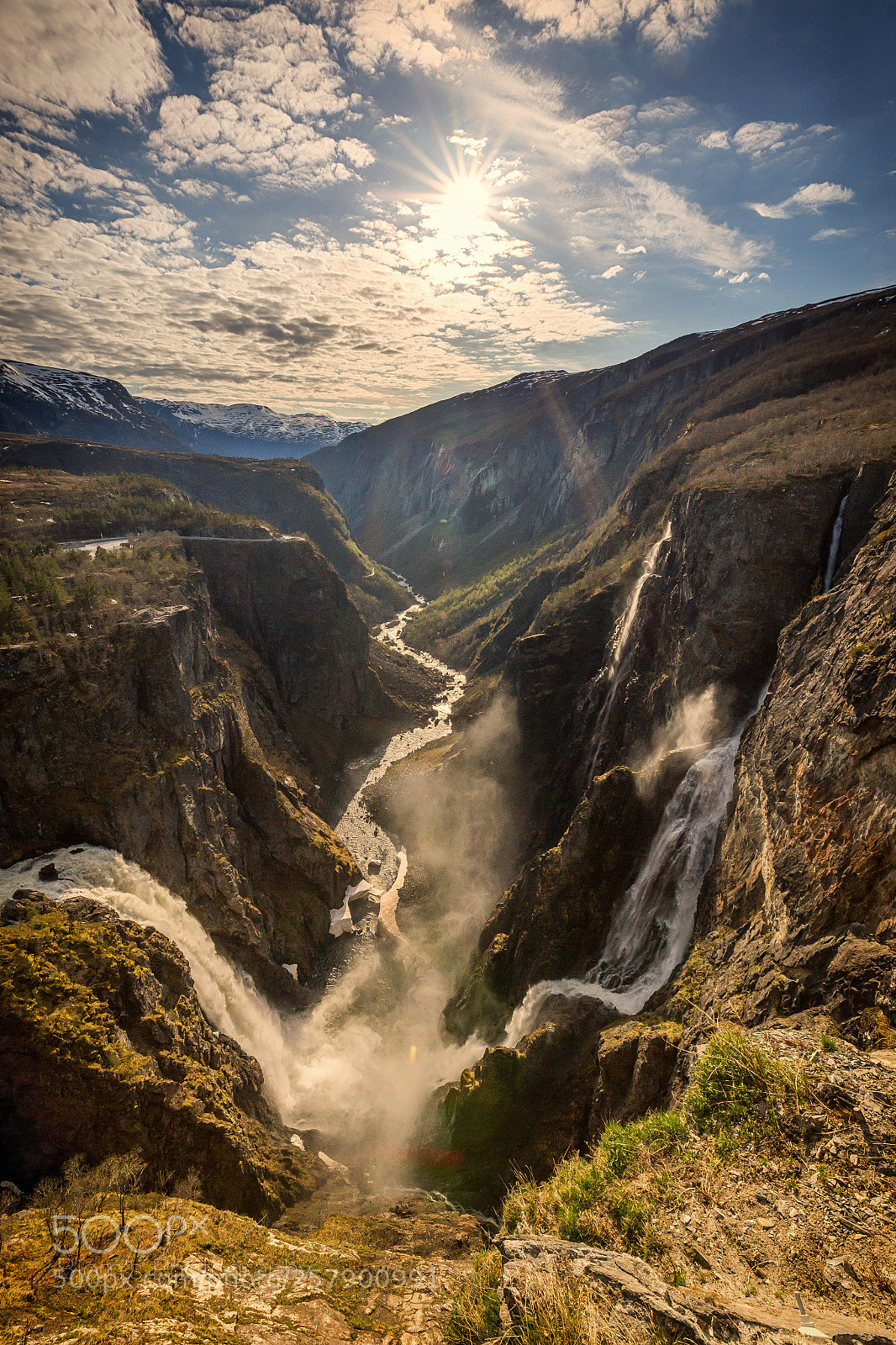 Canon EOS 6D sample photo. Vøringsfossen photography