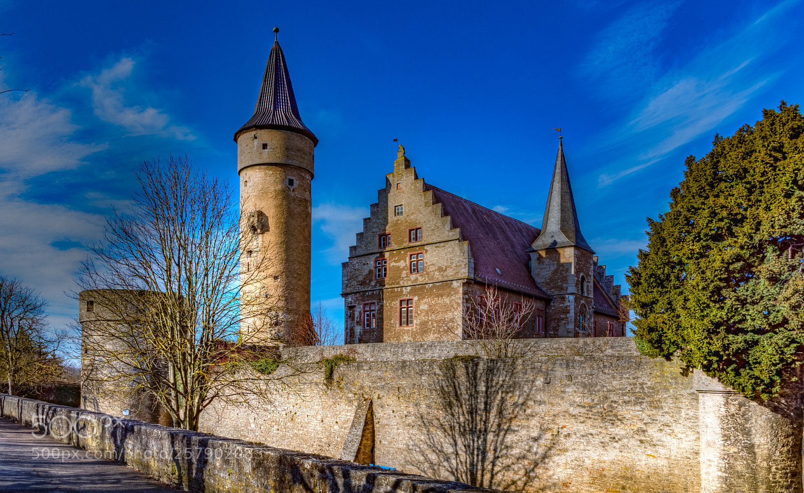 Sony SLT-A68 sample photo. Historical town of ochsenfurt photography