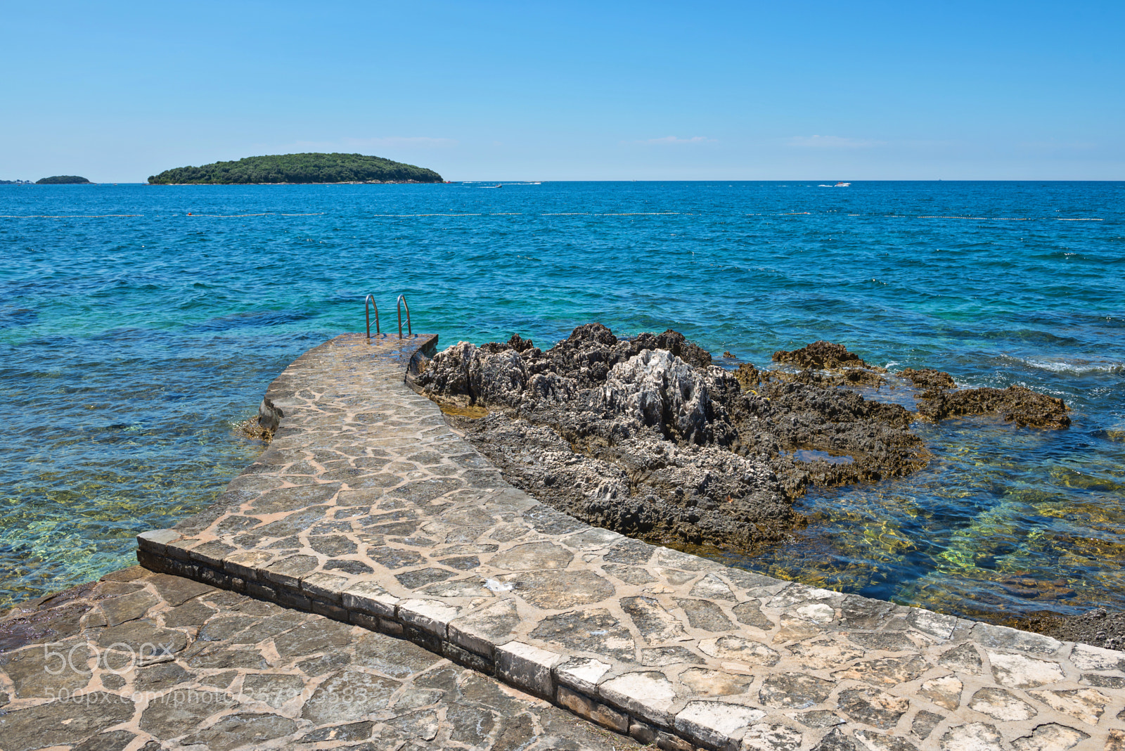 Nikon D610 sample photo. Pathway on the rocky photography