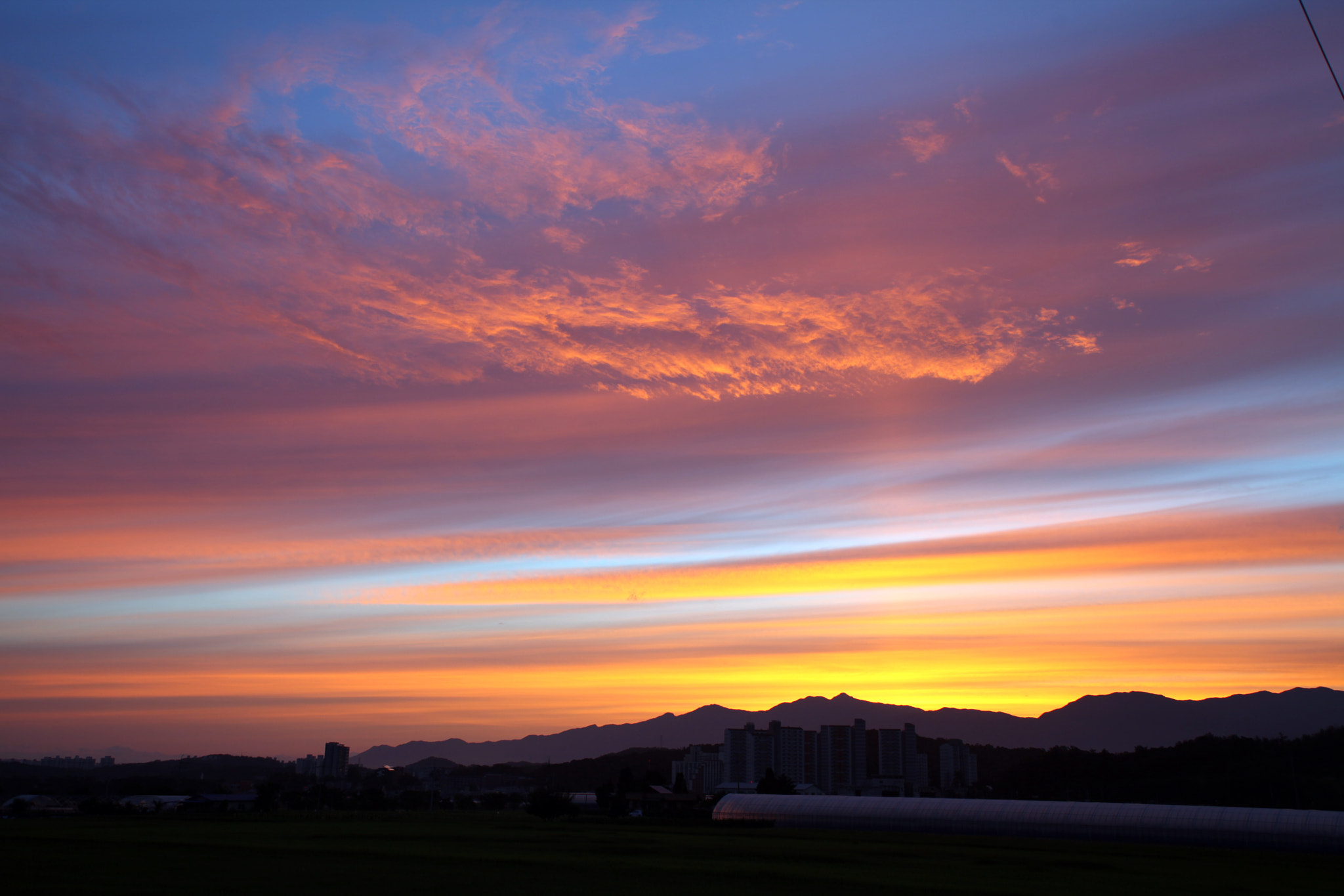 Sigma 24-70mm F2.8 EX DG Macro sample photo. Sky photography