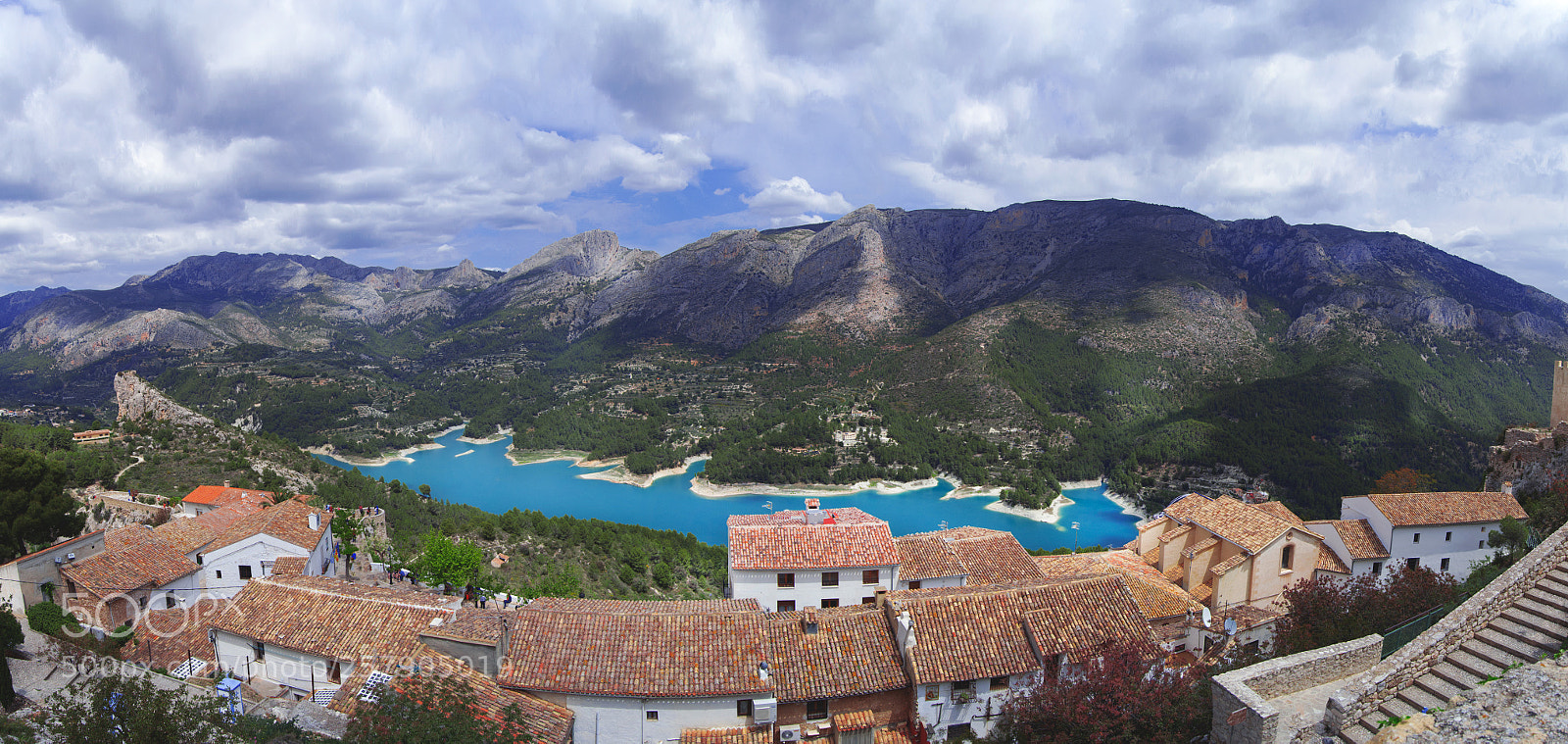 Nikon D3100 sample photo. El castell de guadalest photography