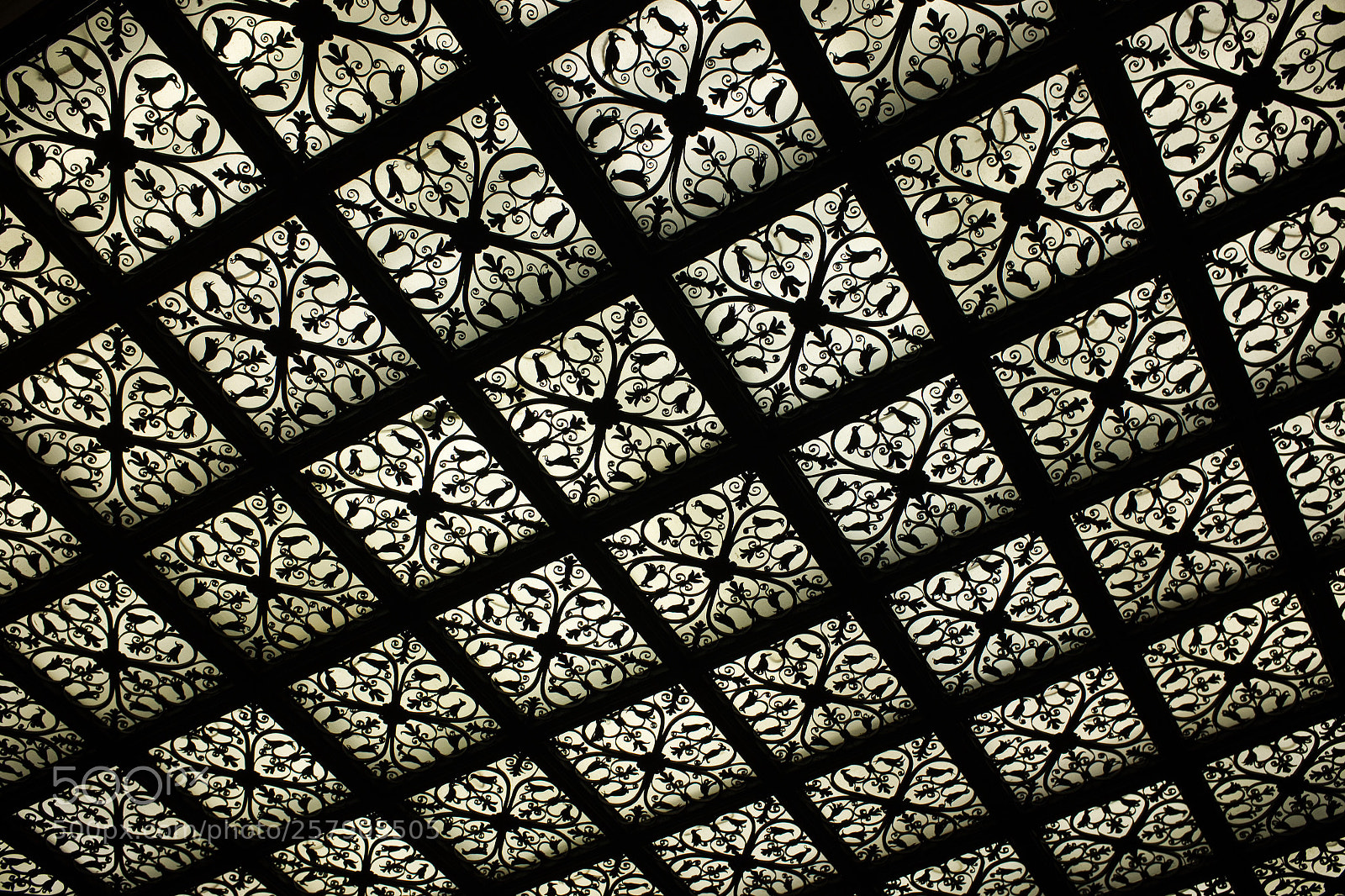 Fujifilm X100S sample photo. Ceiling detail, morgan library photography