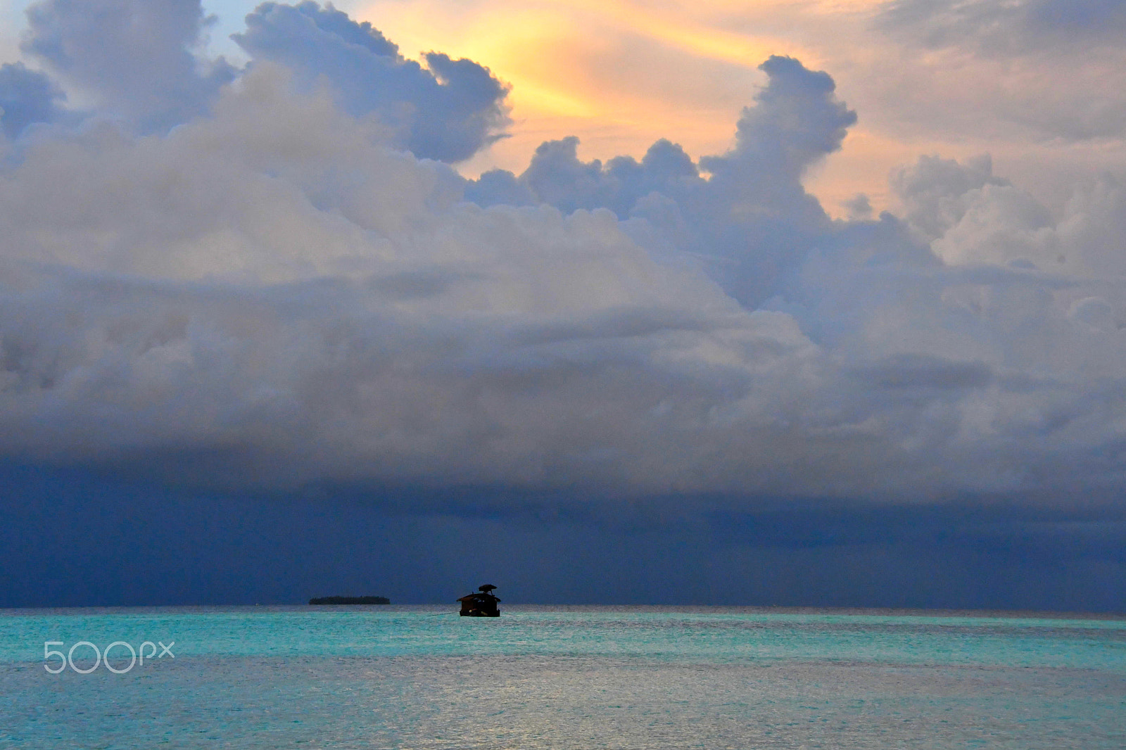 Nikon D500 sample photo. Lonely boat photography