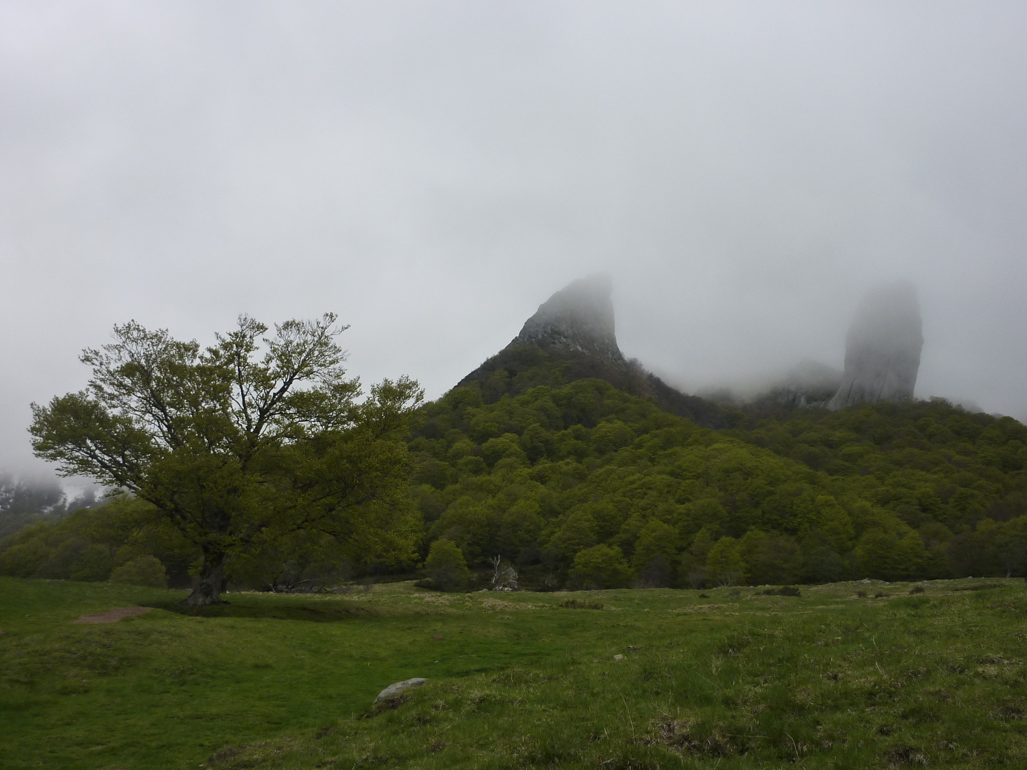 Panasonic Lumix DMC-ZS1 (Lumix DMC-TZ6) sample photo. Misty mountain photography