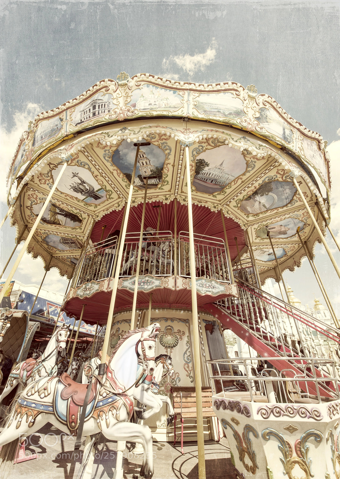 Nikon D810 sample photo. Merry-go-round photography