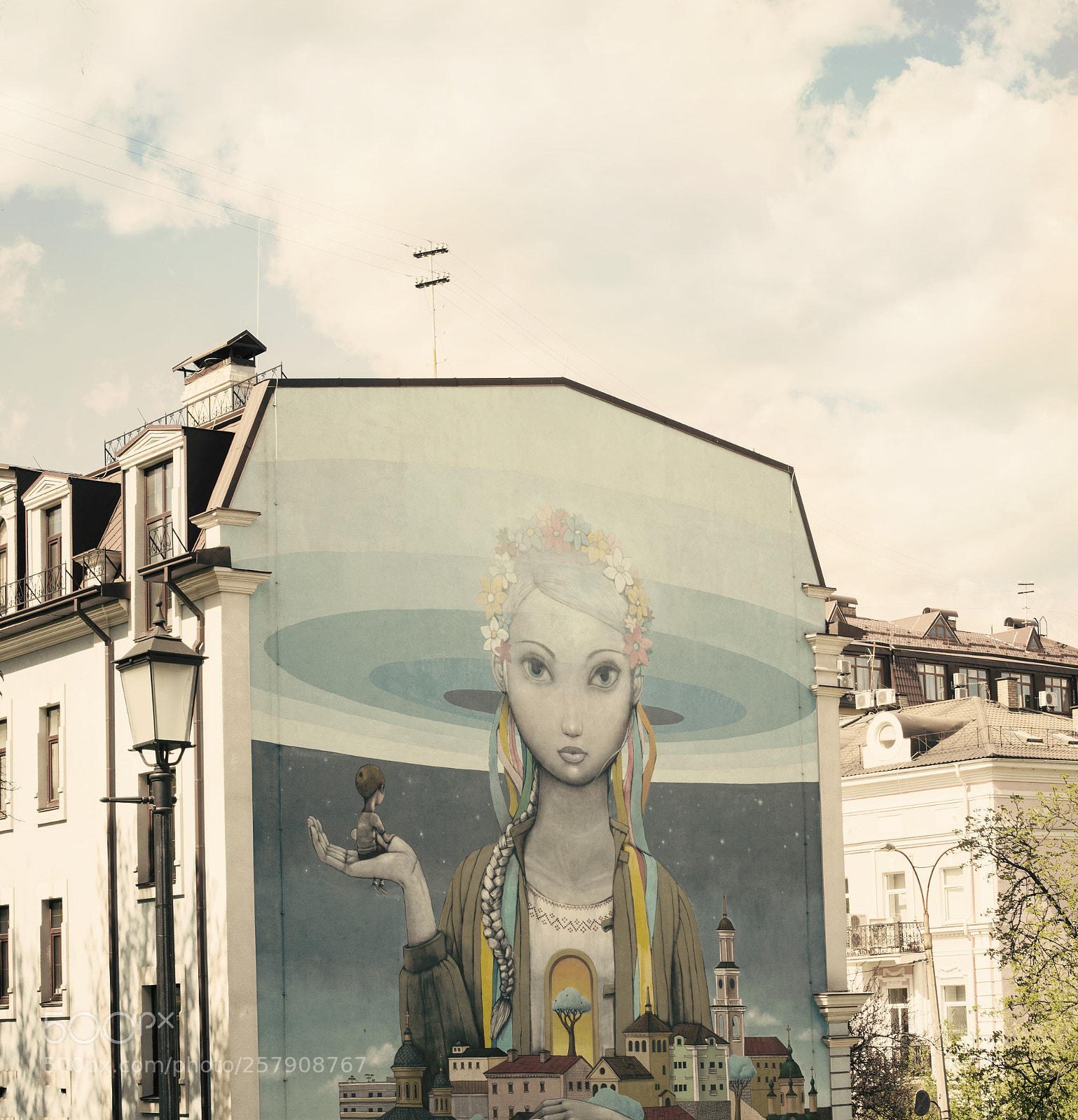 Nikon D810 sample photo. Revival mural, kiev, ukraine photography