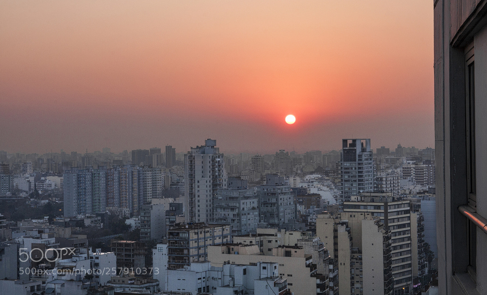 Canon EOS 40D sample photo. Sunset over buenos aires photography