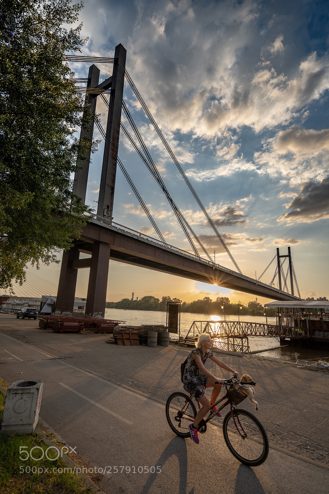 Sony a7 III sample photo. Golden hour in belgrade  photography