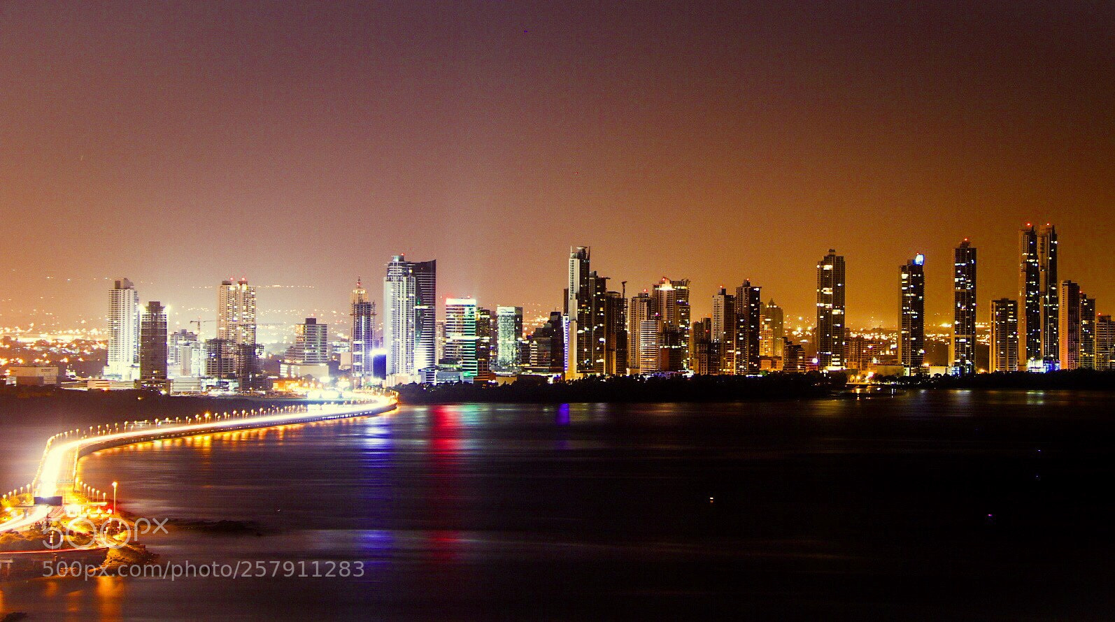 Canon EOS 80D sample photo. Panama city from rooftop photography